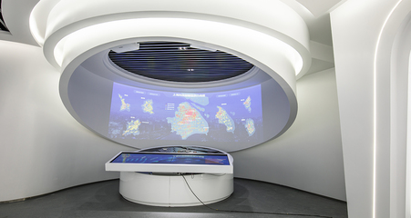 5G多媒体展厅设计在企业创新创业展示中的应用