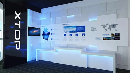 多媒体技术赋能企业产品展示墙 创新设计与应用前景