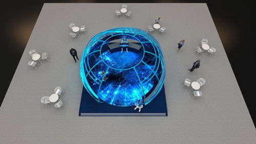 多媒体展厅设计方案及效果图 打造沉浸式交互体验的艺术与科技融合