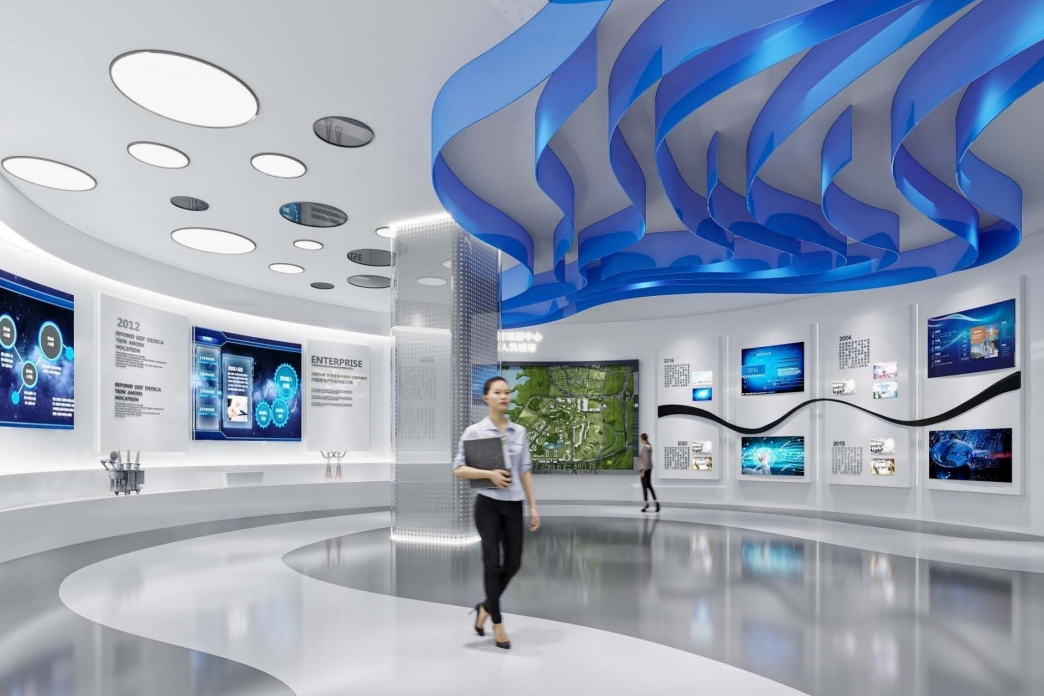 融合企业灵魂 多媒体互动展厅设计的核心理念与实践要点
